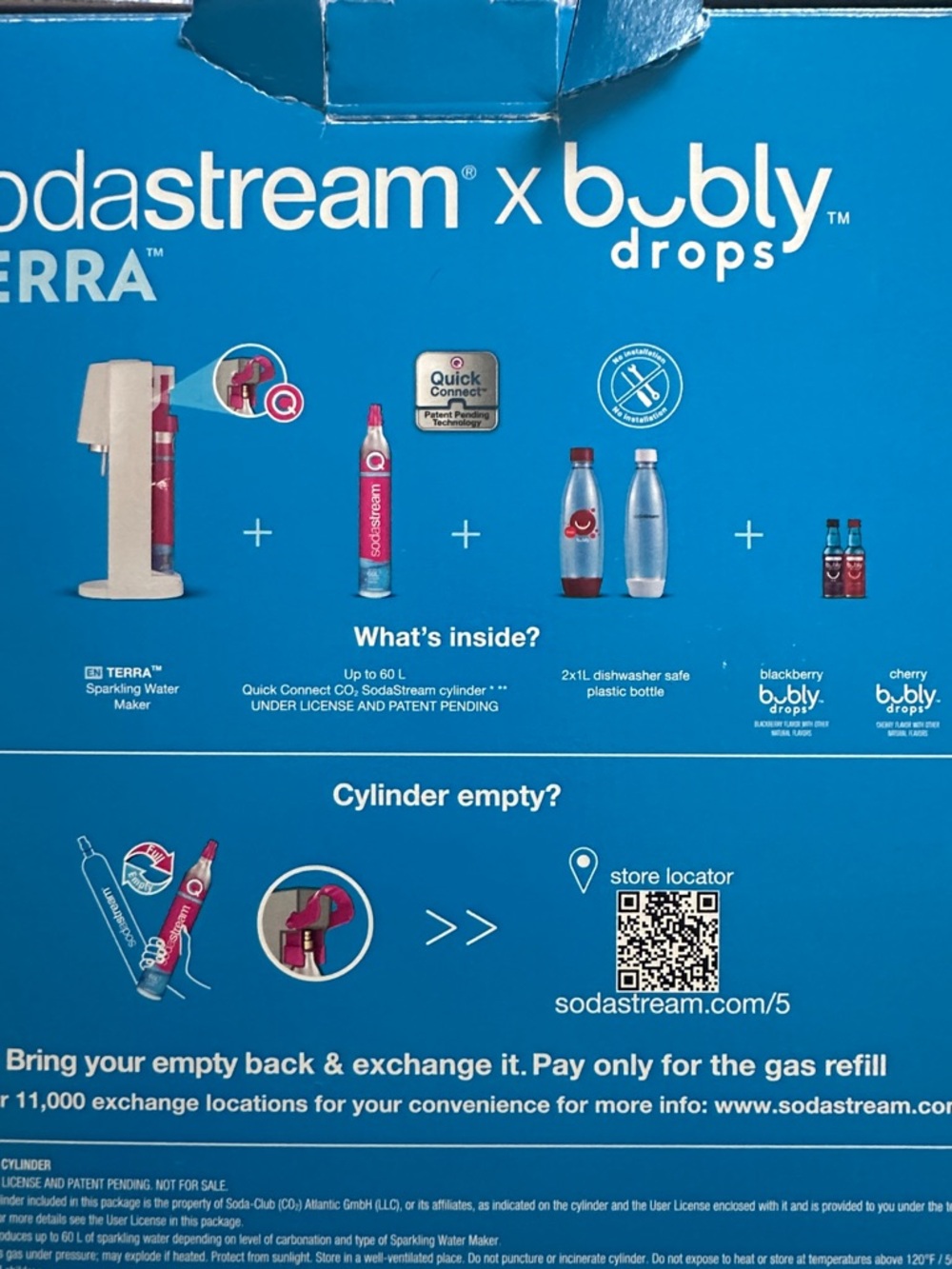 SodaStream Terra Classic Sparkling Water Maker - White - Picture 8 of 8
